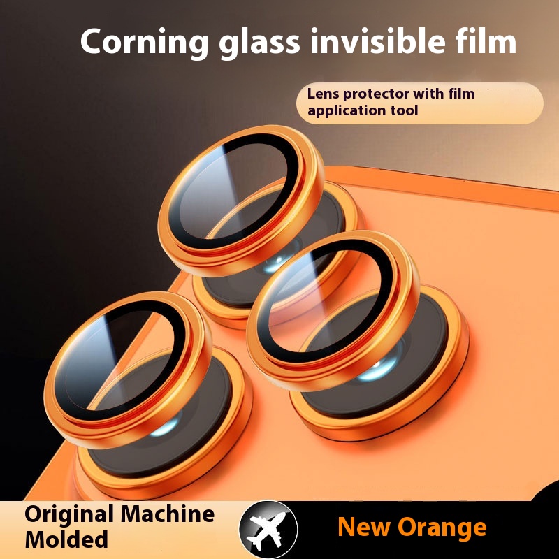 Camera Lens Protector for iPhone 11 to 17, Coloured Rings