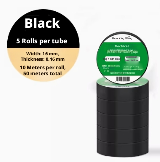 Insulating Tape, Black, 5 m