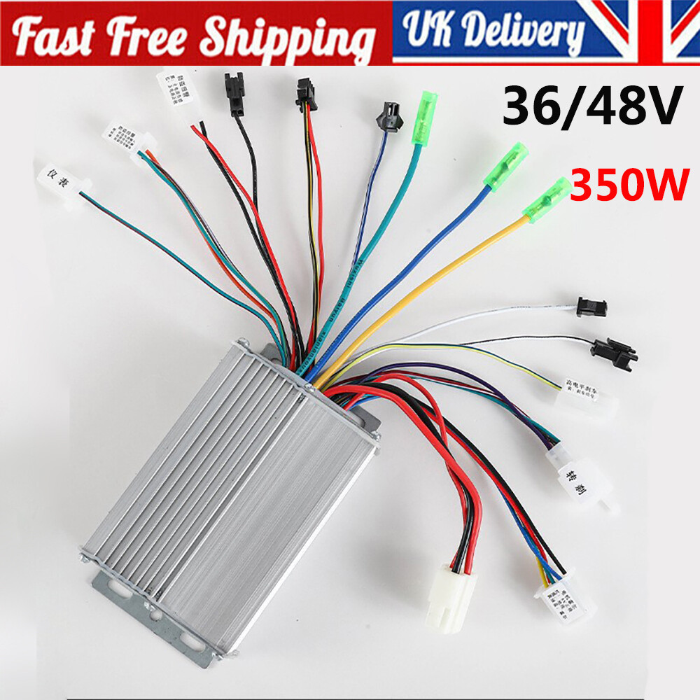 36V 48V 350W Brushless Motor Speed-Controller  For E-Bike Electric Scooter