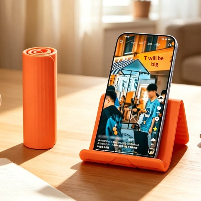 Foldable Silicone Phone Stand