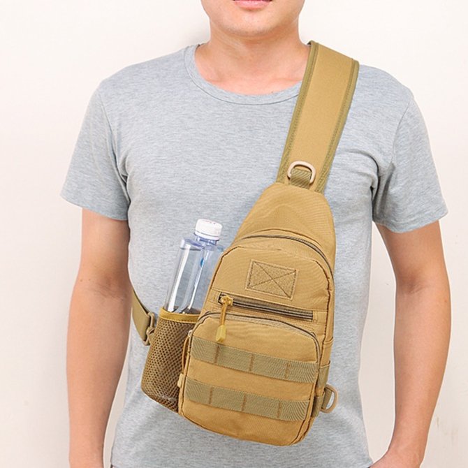 Lightweight Chest Bag for Cycling and Outdoor Sports