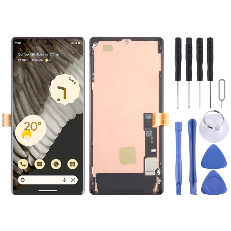 Google Pixel 7 Pro OLED Screen Assembly with Frame