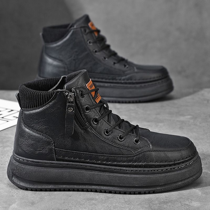 Men's High-Top Platform Boots