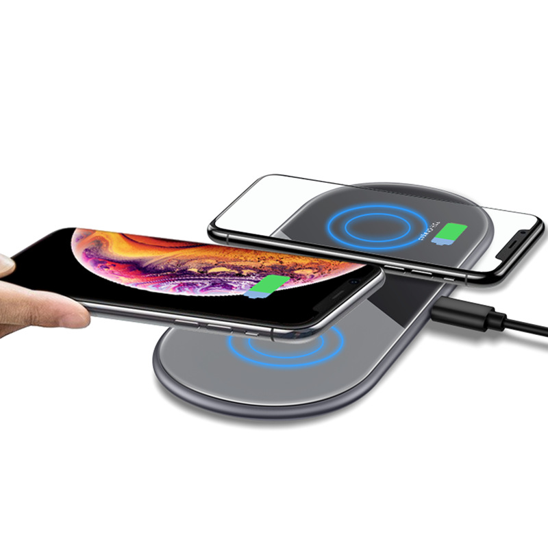 Two-in-One Desktop Wireless Charger