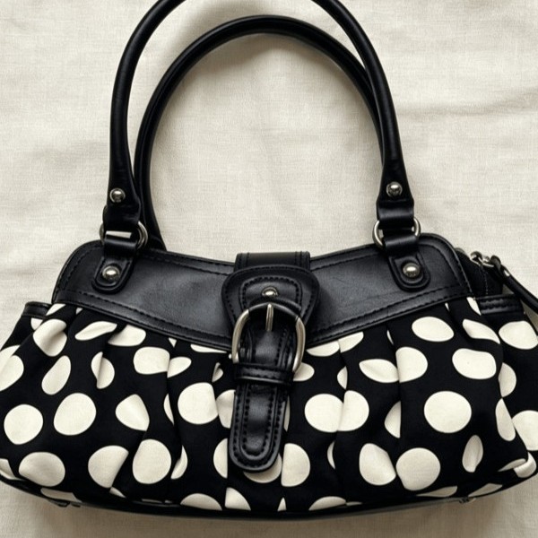 Polka Dot Underarm Shoulder Bag
