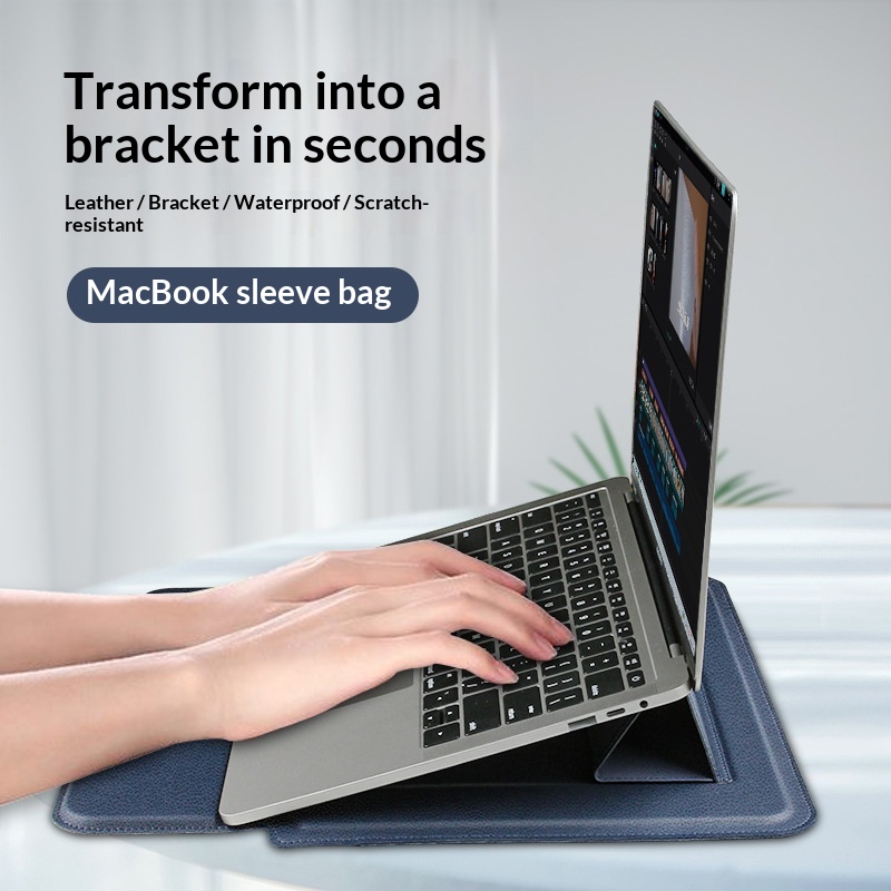 Faux Leather or Suede Sleeve for MacBook Air