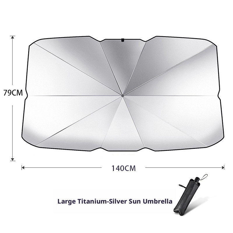 Car Windscreen Sunshade, 140 x 79cm