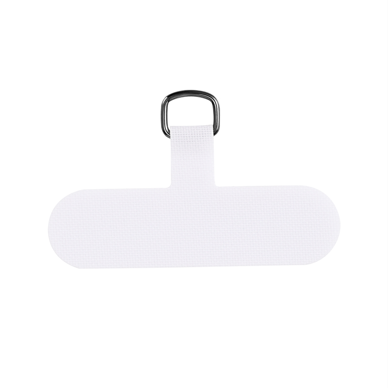 Phone Lanyard Tether Patch, White
