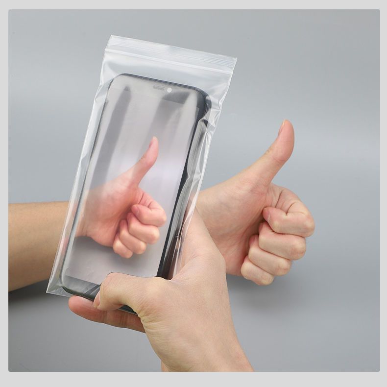 Self-Seal Bags, 10 x 20 cm, 100 Pack