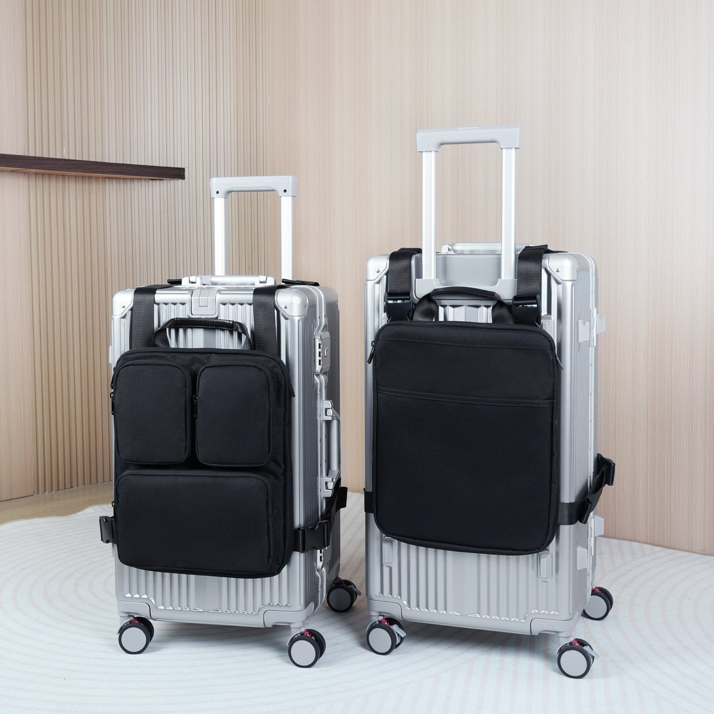 Business Backpack with Trolley Sleeve