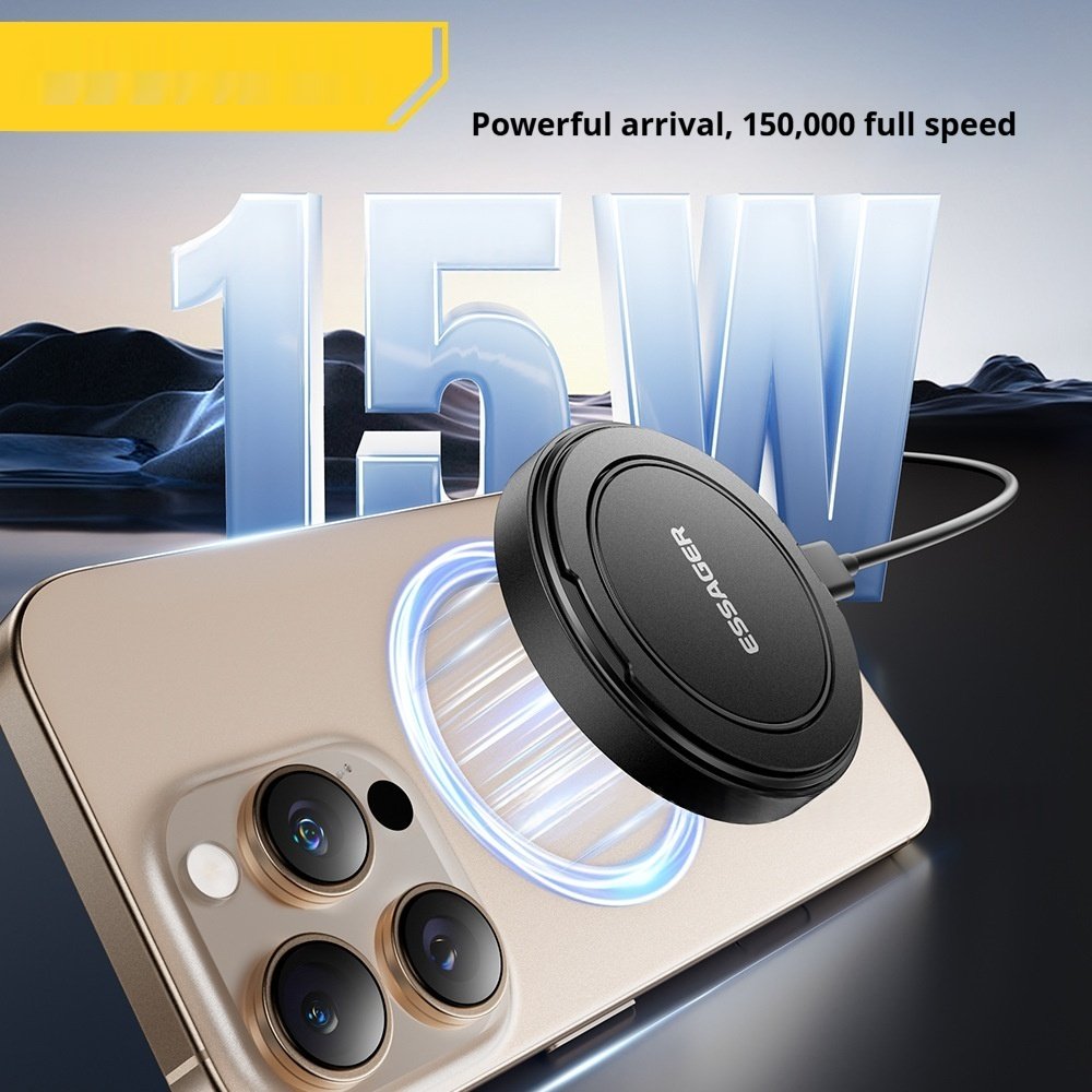 15 W Magnetic Wireless Charger with Stand