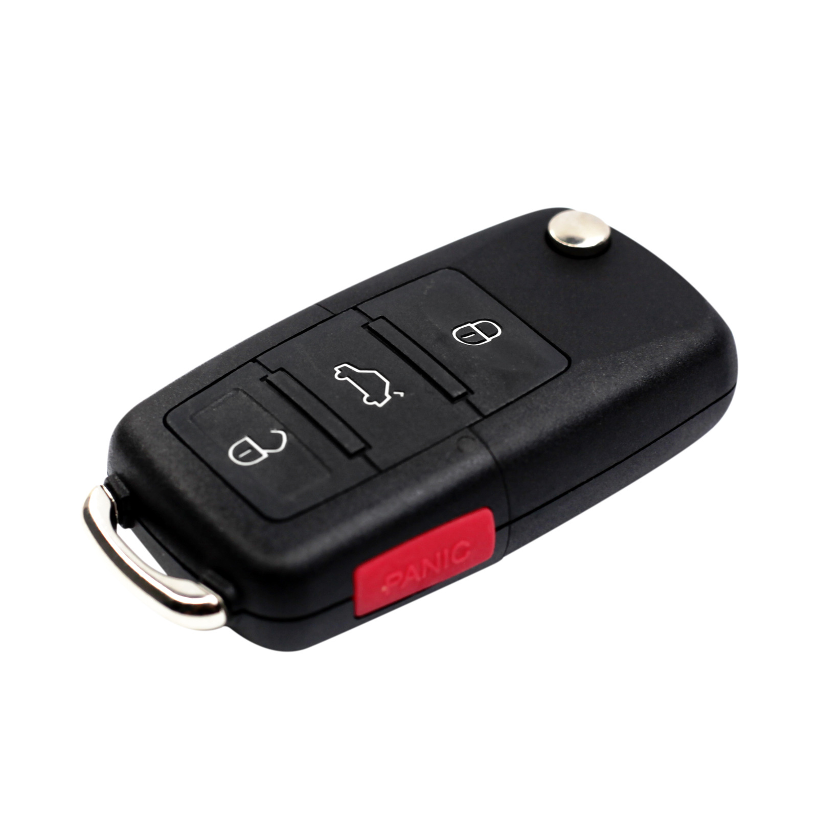 3-Button Remote Key Shell for Volkswagen Beetle, Golf, Jetta and Passat (2002-2006)