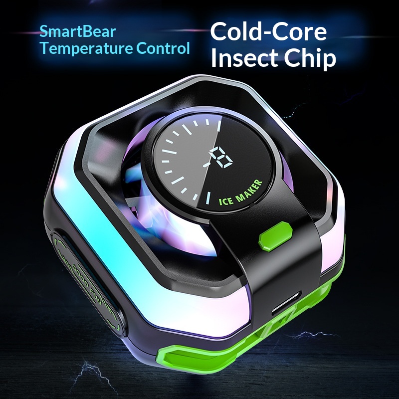 JS86 Magnetic Phone Cooler with Temperature Display