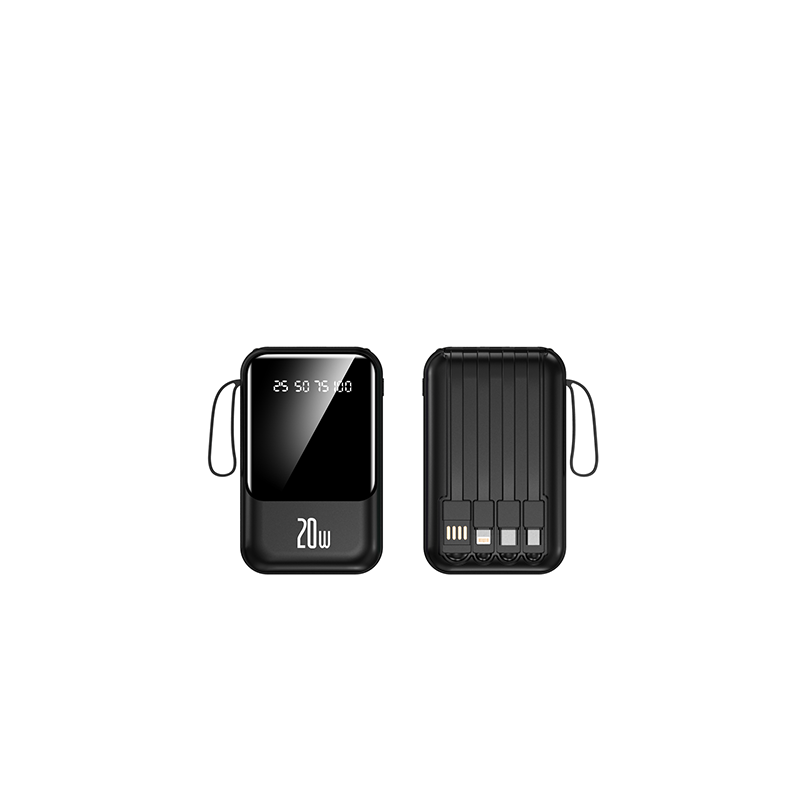 KP-720 8,000 mAh Power Bank with Digital Display