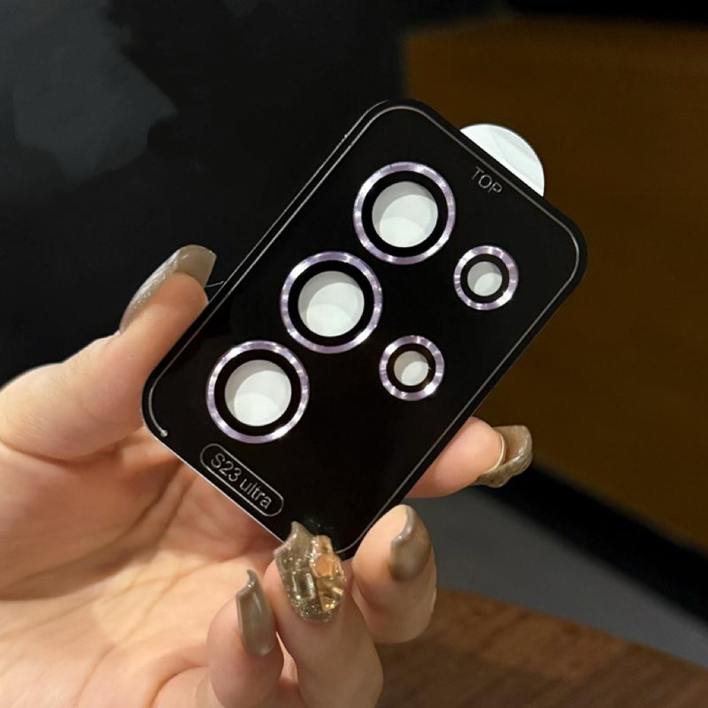 Metal Camera Lens Rings for Samsung Galaxy S22 to S24