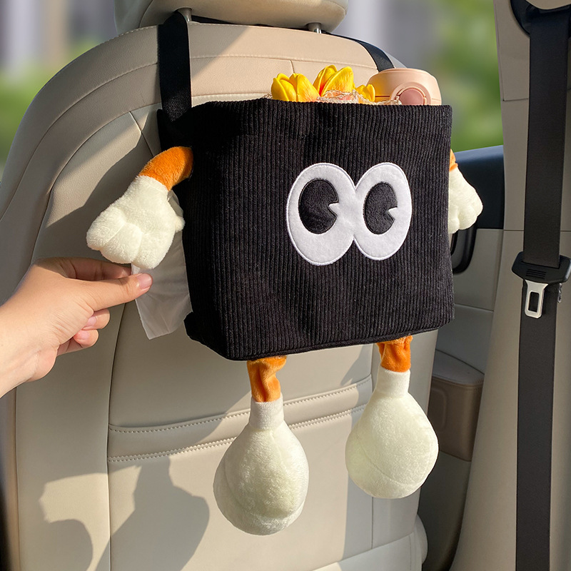 Hanging Car Bin and Tissue Box