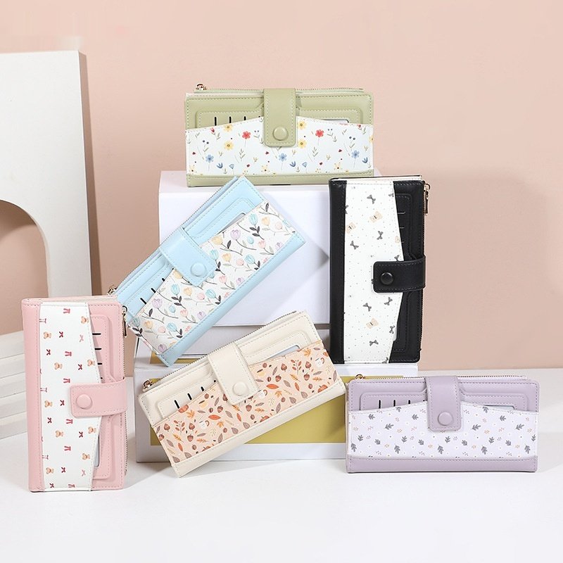 Women's PU Long Wallet