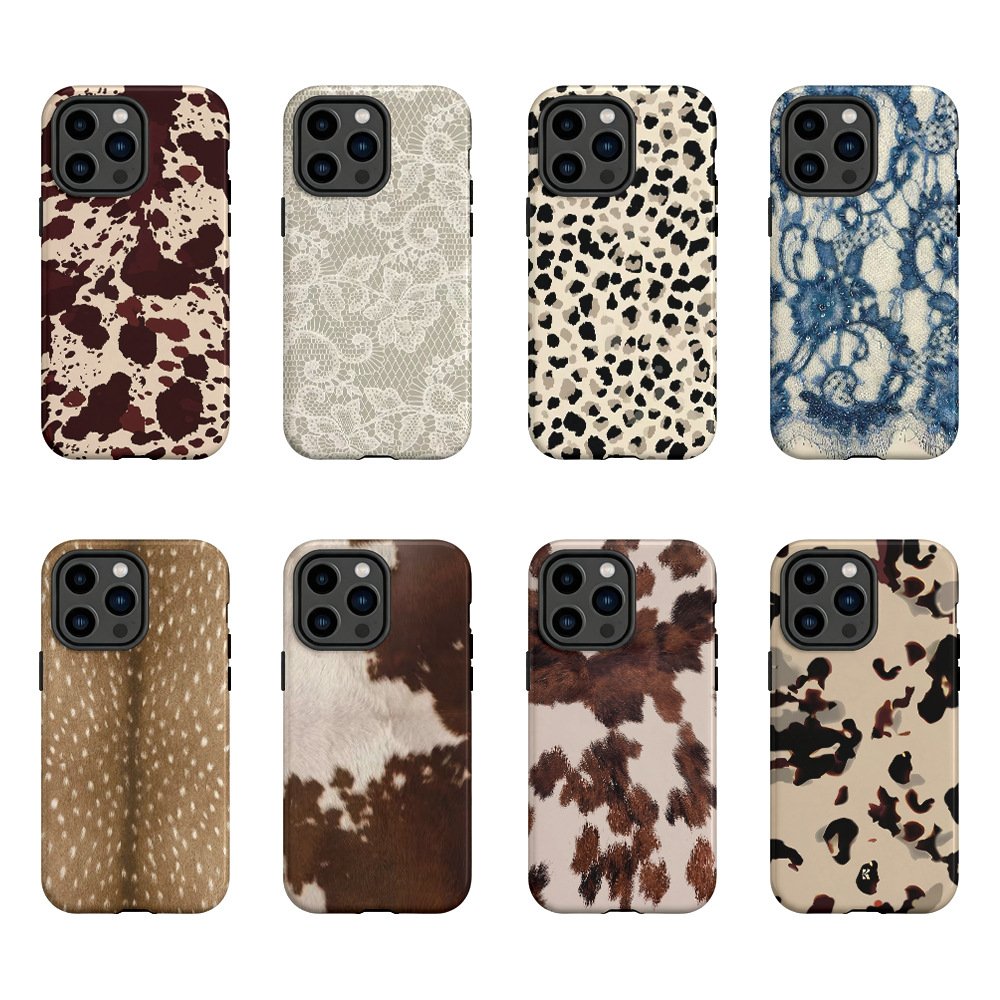 Glossy Double-Layer Case for iPhone 15, 16 and 17