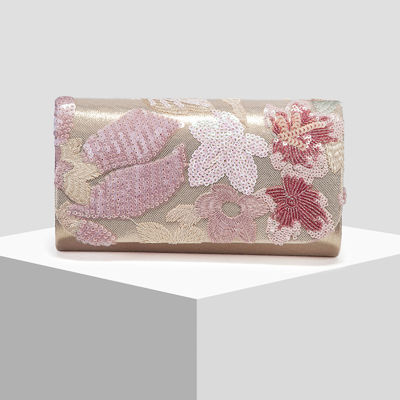 Beaded Sequin Evening Clutch