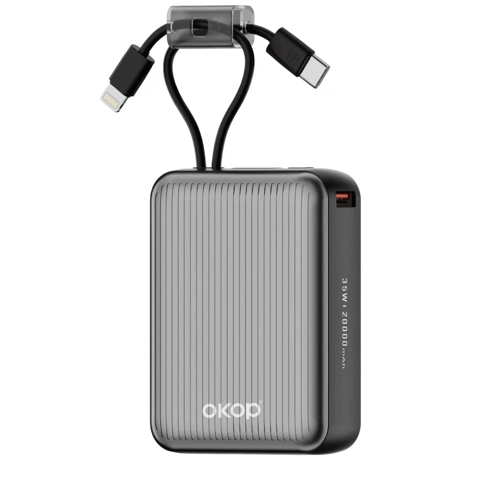 KP-724 20,000 mAh Power Bank with Digital Display
