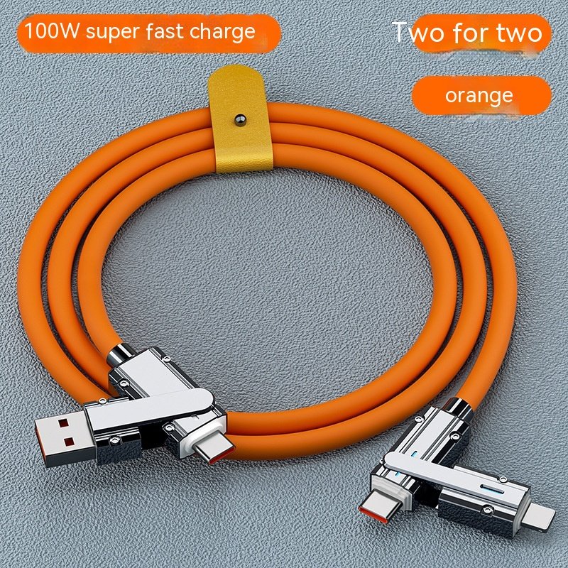 Zinc Alloy Fast Charging Cable, 1 m