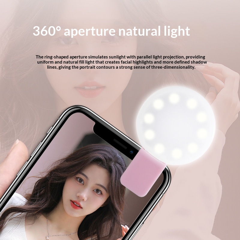 Rechargeable Clip-On Fill Light