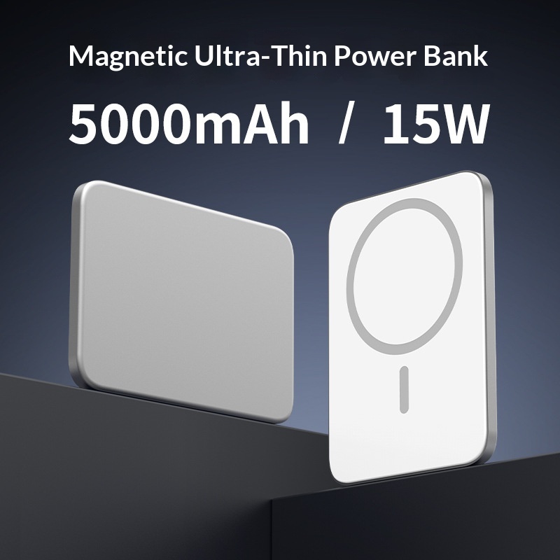 Ultra-Thin Magnetic Power Bank, 6 mm