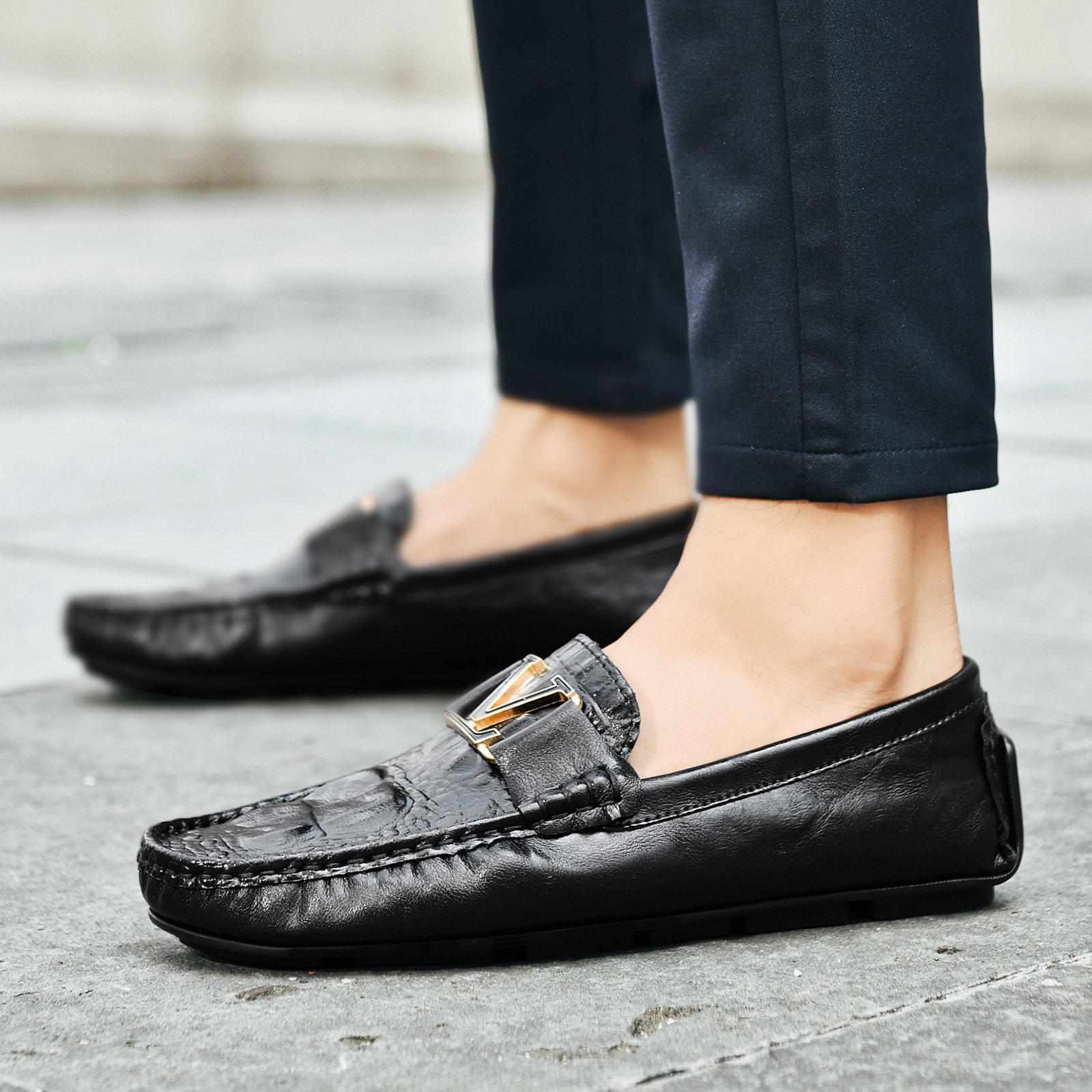 Men's British-Style Leather Shoes