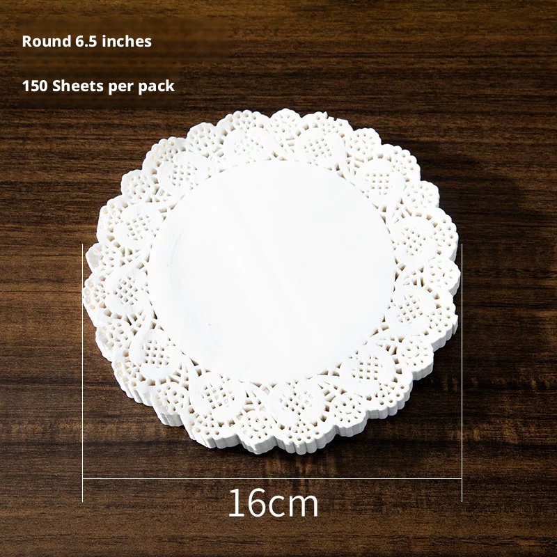 Round Grease-Proof Paper, 6.5in