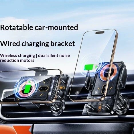 Magnetic Wireless Charging Car Phone Mount