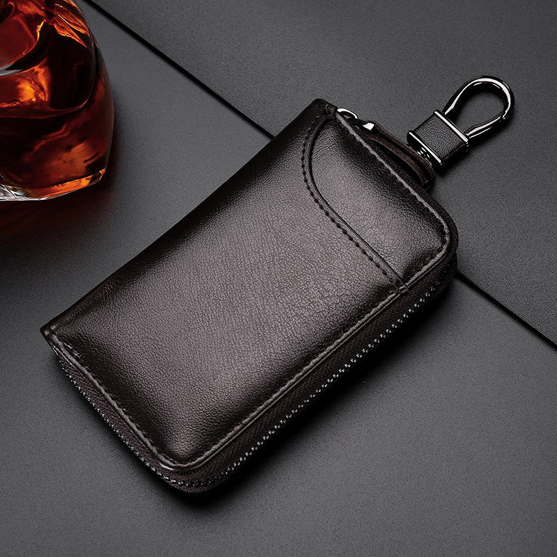 Zip Key Pouch with Belt Clip