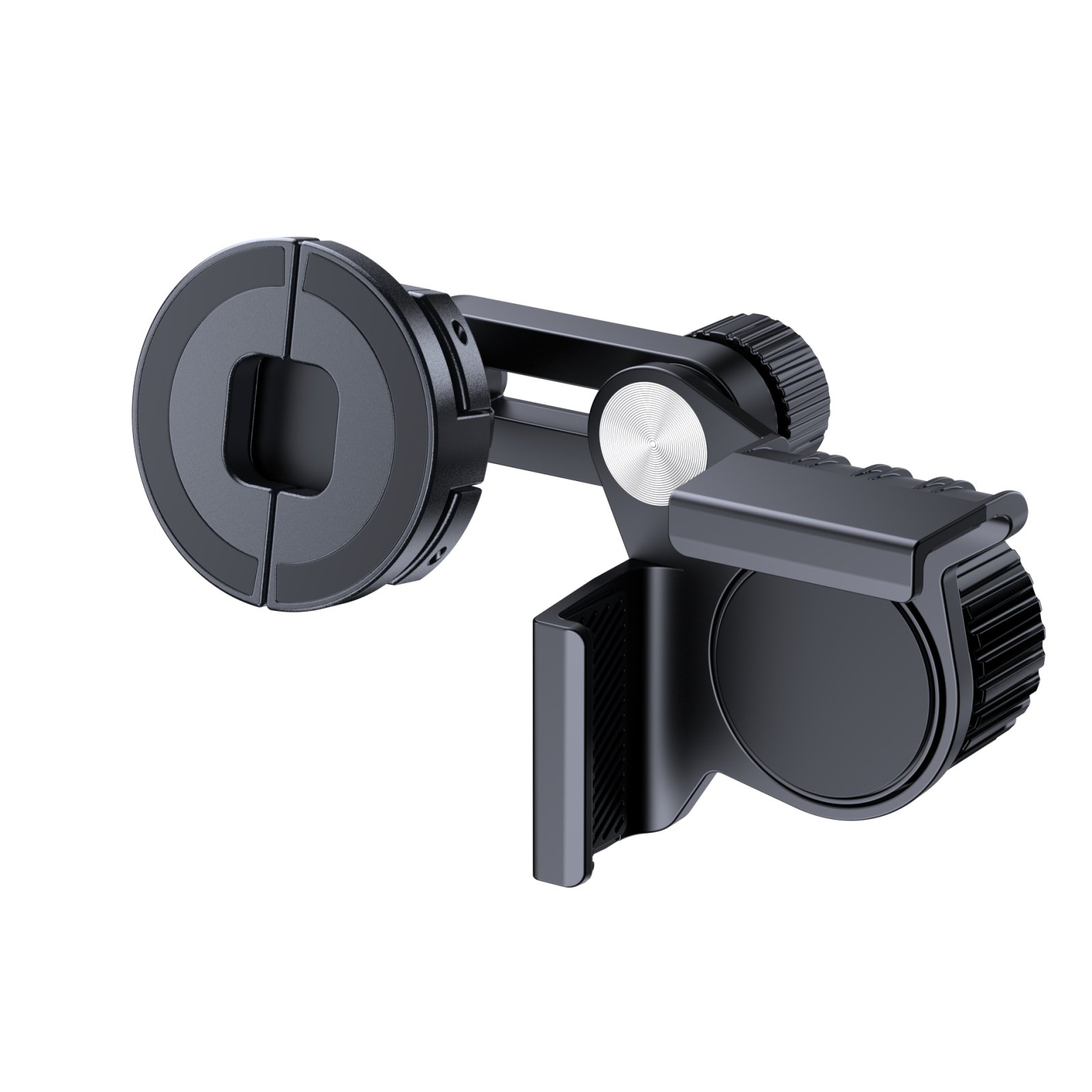 Magnetic Car Phone Holder with Clamp, Screen-Edge Mount