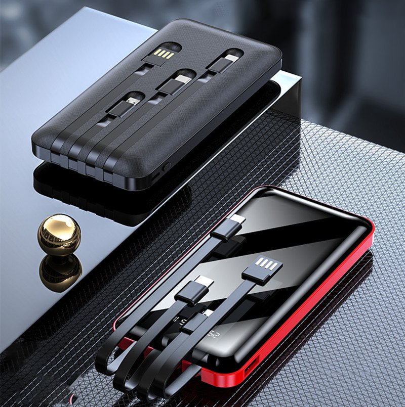 20,000 mAh Power Bank with Multiple USB Outputs