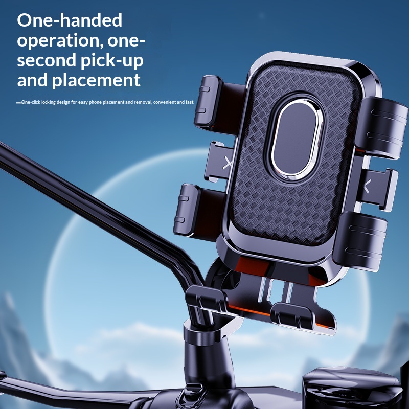 Cycling Phone Mount with Anti-Shake Damping