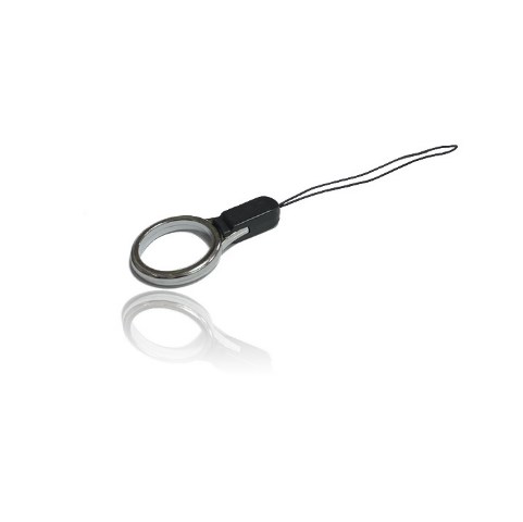 Phone Lanyard Ring Buckle, Black