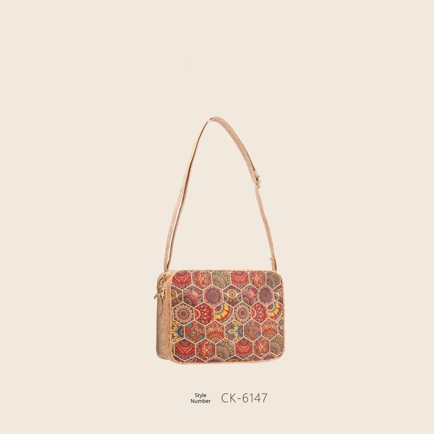 Cork Tote Shoulder Bag