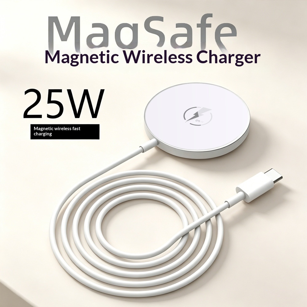 Ultra-Thin 25 W Magnetic Wireless Charger
