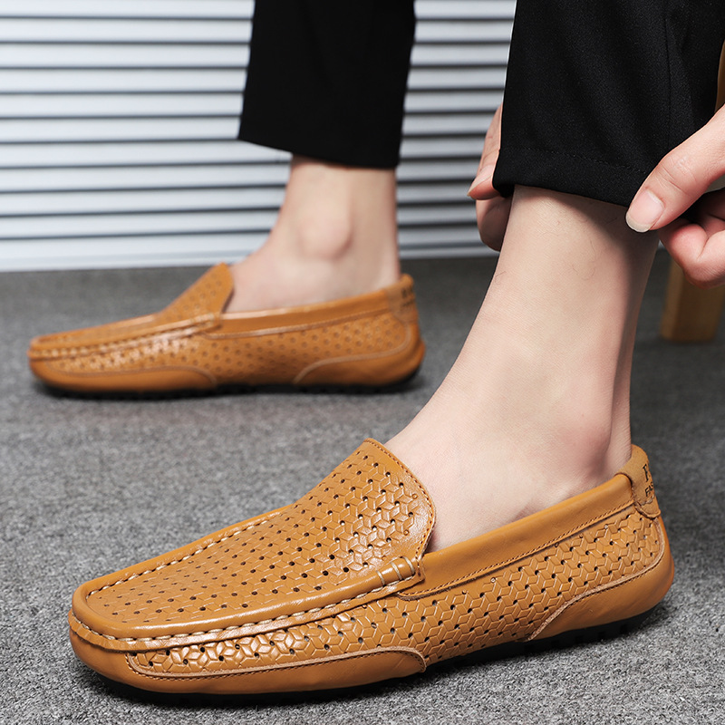 Men's Cut-Out Loafers
