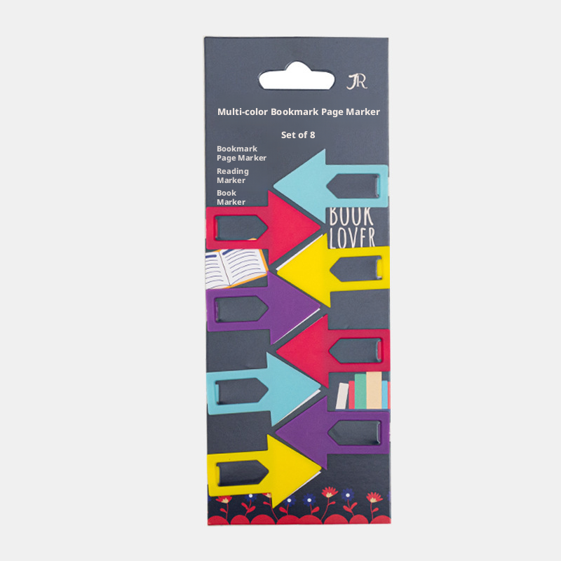 Arrow Index Bookmark Tabs, 8 Pack