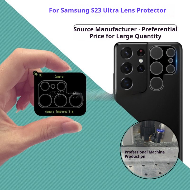 Curved Camera Lens Protector for Samsung Galaxy S23