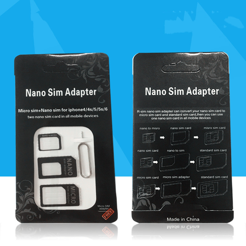 SIM Conversion Card Holder, Four-in-One