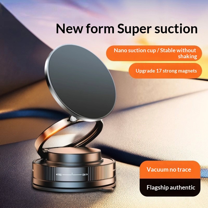 Foldable Magnetic Dashboard Phone Mount