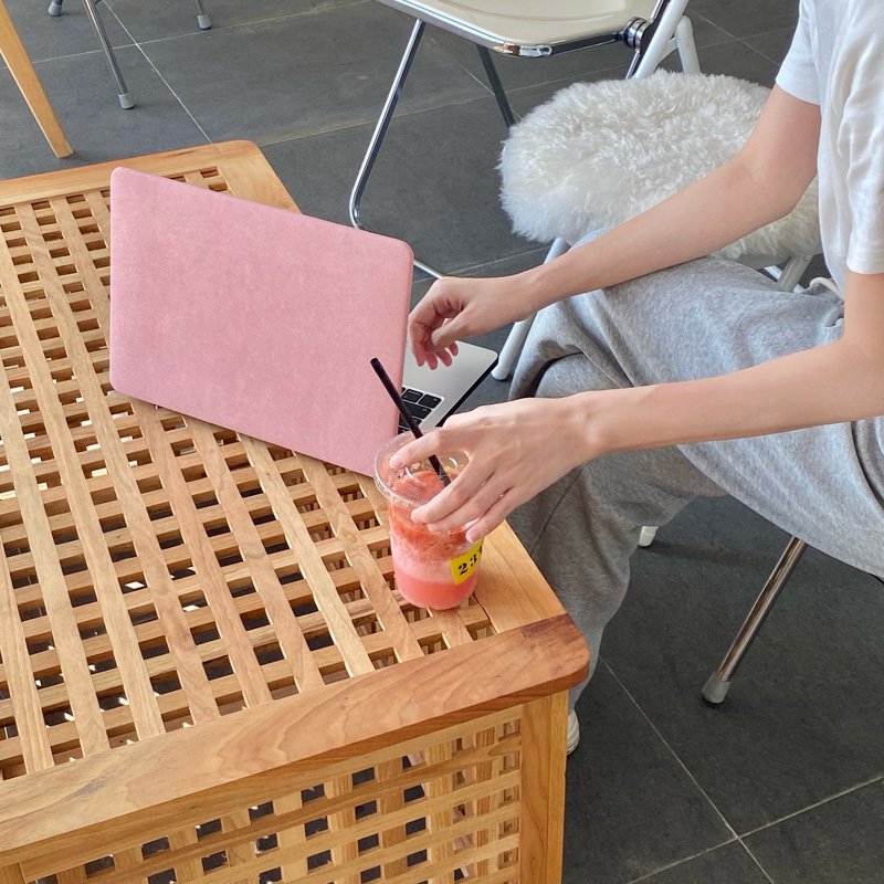 Peach Pink Protective Shell for MacBook Pro 14