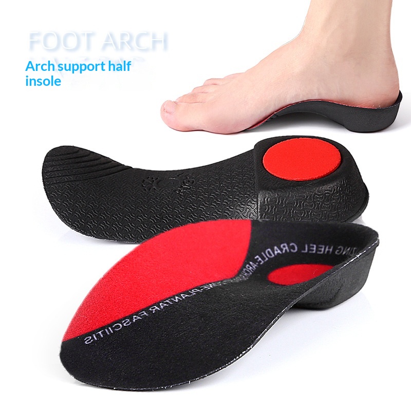 Arch-Support Half Insoles, 3 Pairs