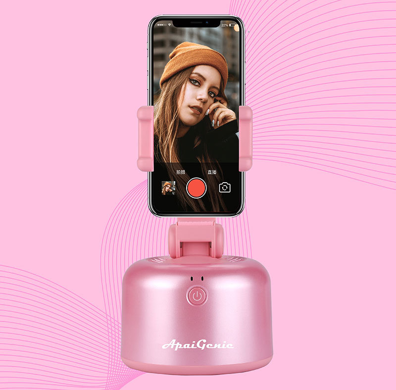 360-Degree AI Tracking Phone Holder