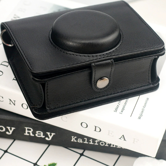 Faux Leather Camera Case for Fujifilm Instax Mini Evo