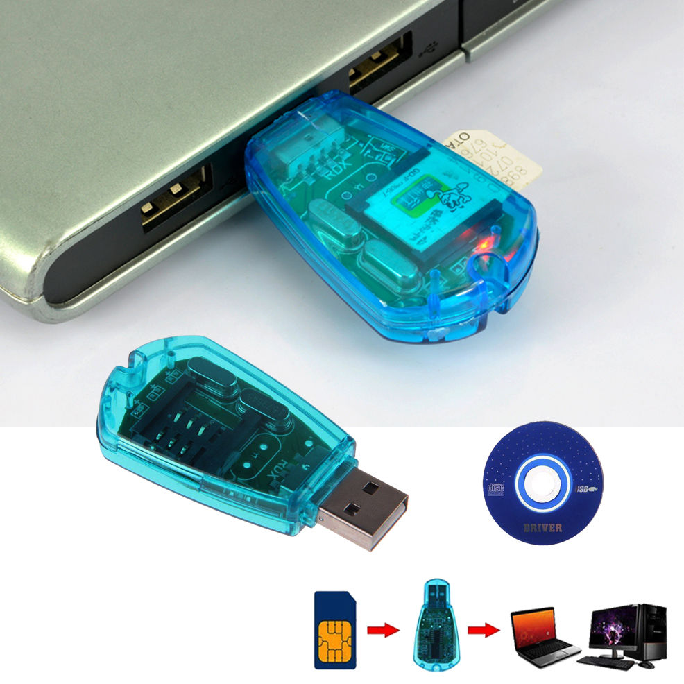 SIM Card Reader for Contacts and SMS Backup