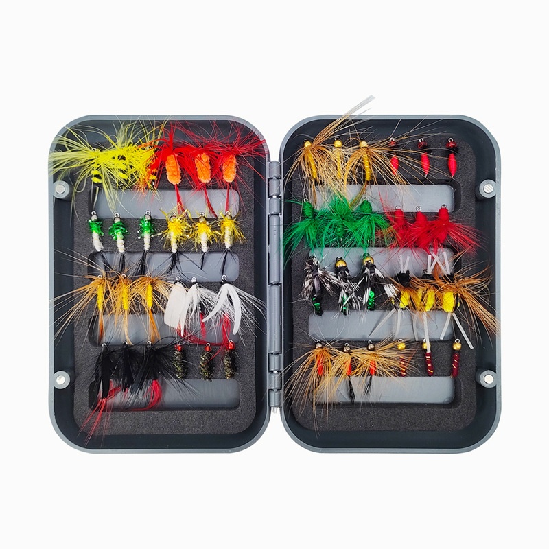 Fly Fishing Lure Set, 30 to 100 Pieces