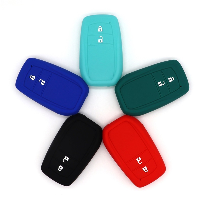Silicone Key Cover for Toyota 2-Button Keys