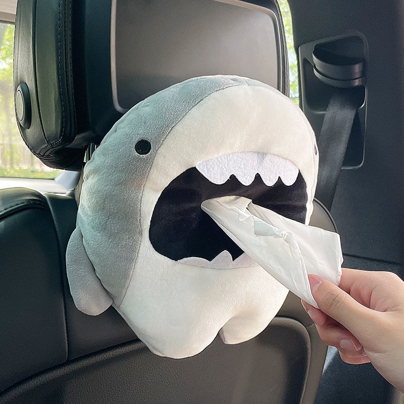 Car Tissue Box Holder, Shark Design